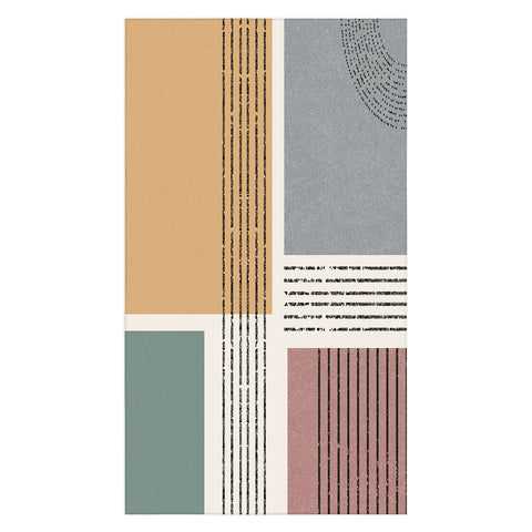 Sheila Wenzel-Ganny Modern Geo Design Tablecloth