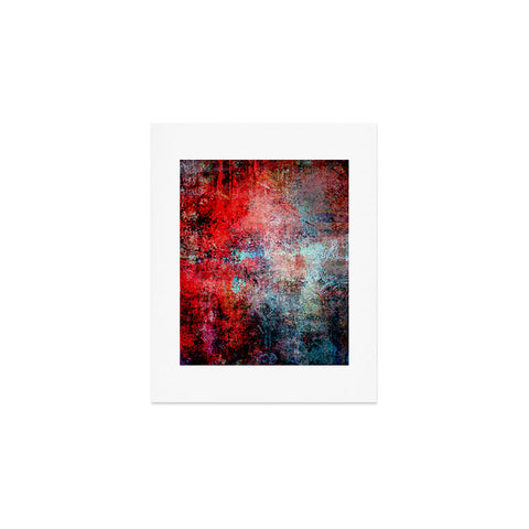 Sheila Wenzel-Ganny Modern Red Abstract Art Print