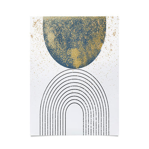 Sheila Wenzel-Ganny Moon Stardust Rainbow Poster