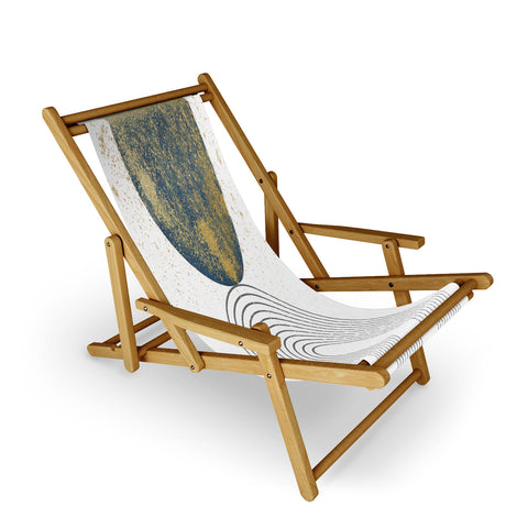 Sheila Wenzel-Ganny Moon Stardust Rainbow Sling Chair