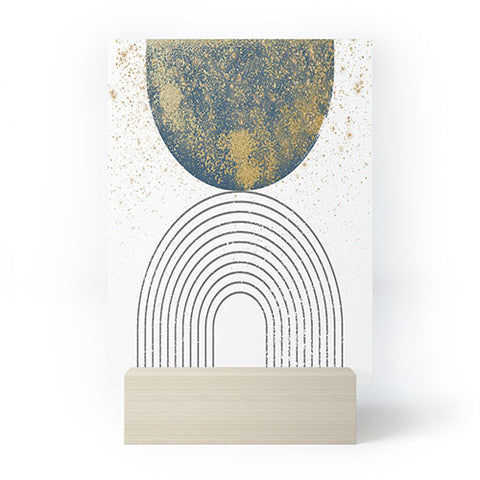 Sheila Wenzel-Ganny Moon Stardust Rainbow Mini Art Print