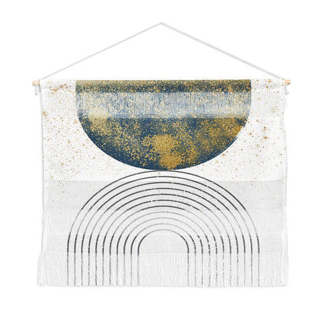 Sheila Wenzel-Ganny Moon Stardust Rainbow Wall Hanging Landscape