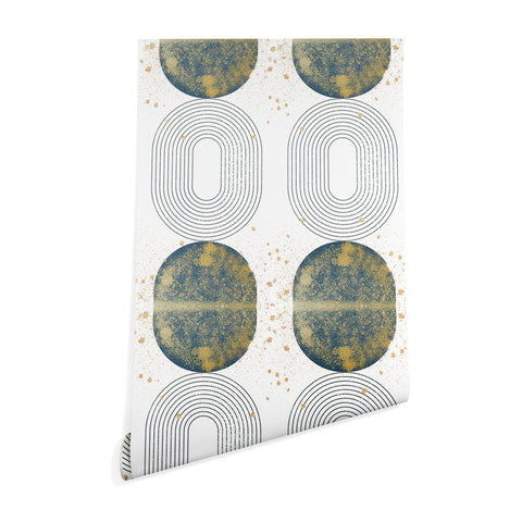 Sheila Wenzel-Ganny Moon Stardust Rainbow Wallpaper