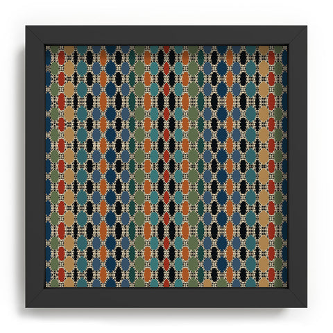 Sheila Wenzel-Ganny Moroccan Braided Abstract Recessed Framing Square