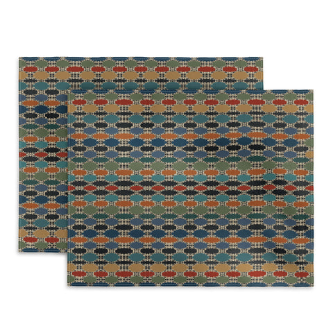 Sheila Wenzel-Ganny Moroccan Braided Abstract Placemat