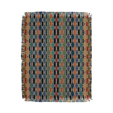 Sheila Wenzel-Ganny Moroccan Braided Abstract Throw Blanket
