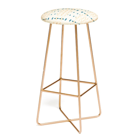 Sheila Wenzel-Ganny Mud Cloth Neutral Bar Stool