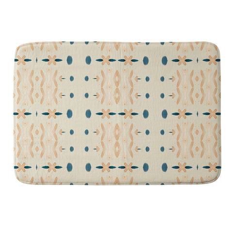 Sheila Wenzel-Ganny Mud Cloth Neutral Memory Foam Bath Mat