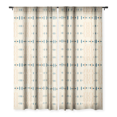 Sheila Wenzel-Ganny Mud Cloth Neutral Sheer Non Repeat