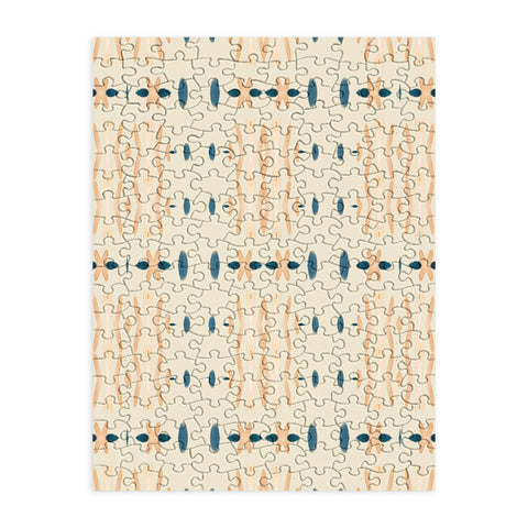 Sheila Wenzel-Ganny Mud Cloth Neutral Puzzle