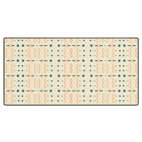 Sheila Wenzel-Ganny Mud Cloth Neutral Desk Mat
