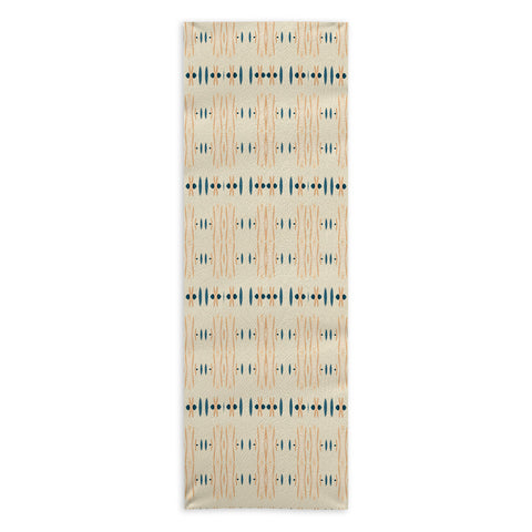Sheila Wenzel-Ganny Mud Cloth Neutral Yoga Towel