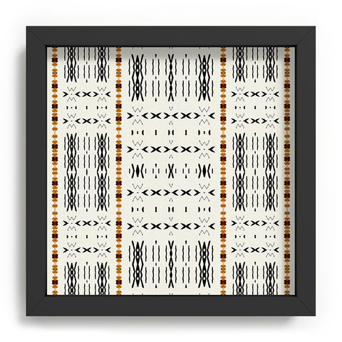 Sheila Wenzel-Ganny MudCloth Tribal Western Recessed Framing Square