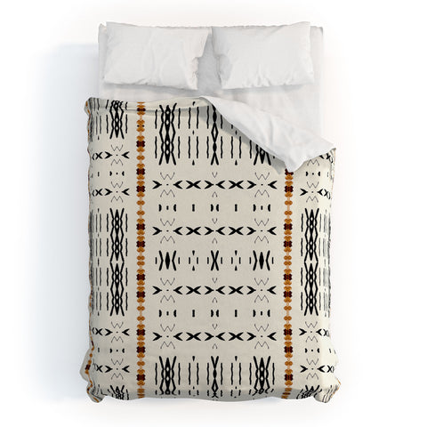 Sheila Wenzel-Ganny MudCloth Tribal Western Duvet Cover