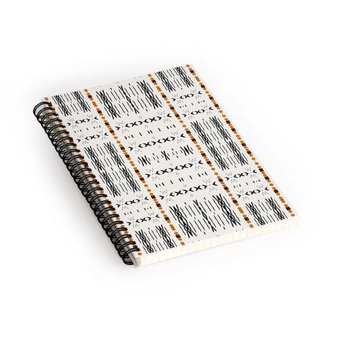 Sheila Wenzel-Ganny MudCloth Tribal Western Spiral Notebook