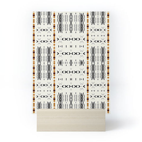 Sheila Wenzel-Ganny MudCloth Tribal Western Mini Art Print