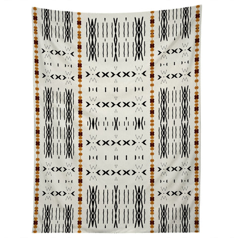 Sheila Wenzel-Ganny MudCloth Tribal Western Tapestry