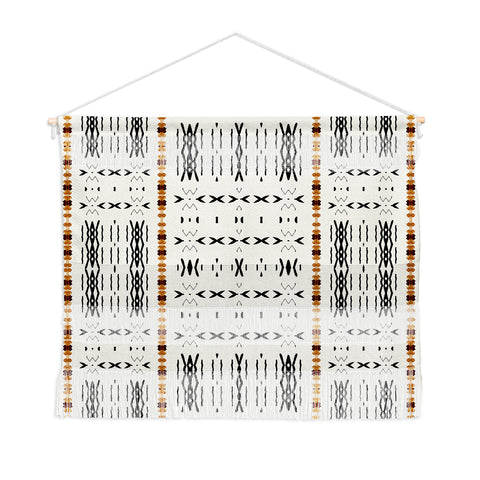 Sheila Wenzel-Ganny MudCloth Tribal Western Wall Hanging Landscape