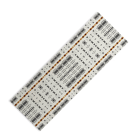 Sheila Wenzel-Ganny MudCloth Tribal Western Yoga Mat