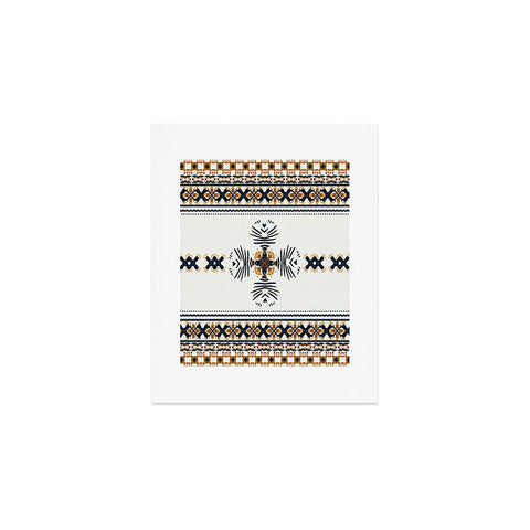 Sheila Wenzel-Ganny Native Geo Pattern Art Print
