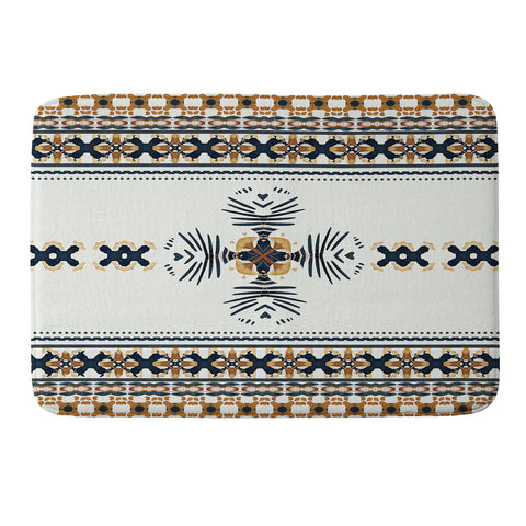 Sheila Wenzel-Ganny Native Geo Pattern Memory Foam Bath Mat