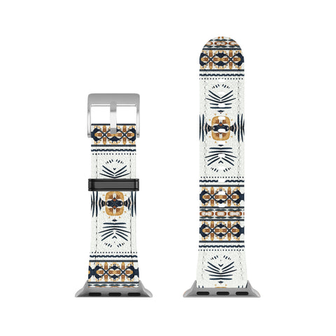 Sheila Wenzel-Ganny Native Geo Pattern Apple Watch Band