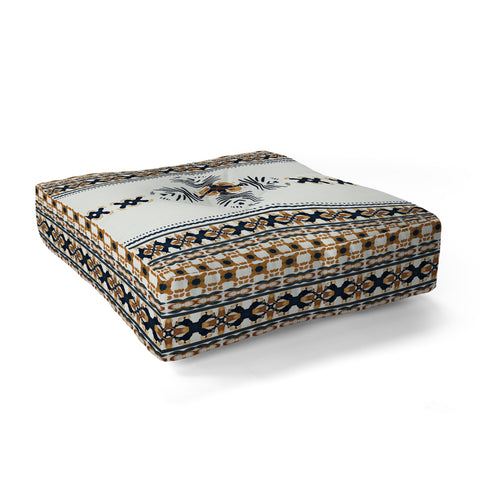 Sheila Wenzel-Ganny Native Geo Pattern Floor Pillow Square