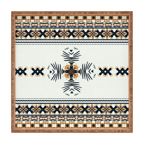 Sheila Wenzel-Ganny Native Geo Pattern Square Tray