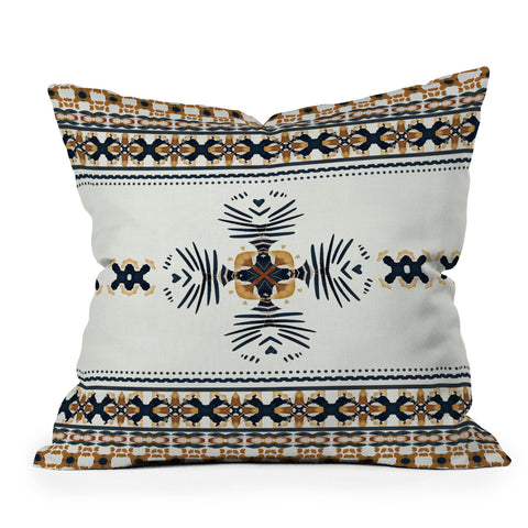 Sheila Wenzel-Ganny Native Geo Pattern Throw Pillow