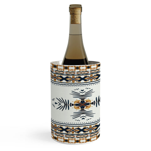 Sheila Wenzel-Ganny Native Geo Pattern Wine Chiller