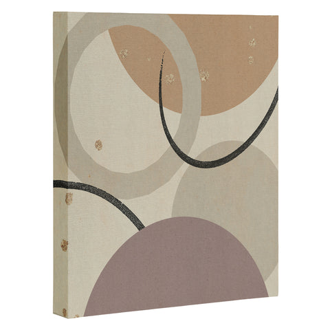 Sheila Wenzel-Ganny Neutral Color Abstract Art Canvas