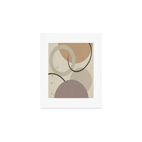 Sheila Wenzel-Ganny Neutral Color Abstract Art Print