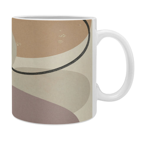 Sheila Wenzel-Ganny Neutral Color Abstract Coffee Mug