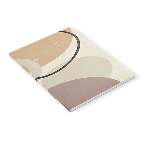 Sheila Wenzel-Ganny Neutral Color Abstract Notebook