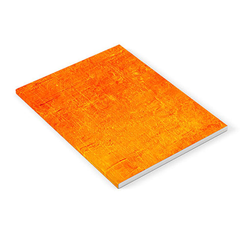 Sheila Wenzel-Ganny Orange Sunset Textured Acrylic Notebook