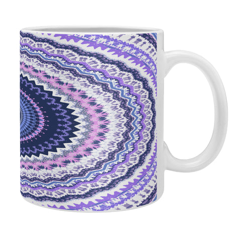 Sheila Wenzel-Ganny Pantone Purple Blue Mandala Coffee Mug