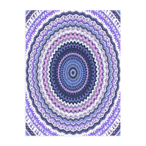 Sheila Wenzel-Ganny Pantone Purple Blue Mandala Puzzle