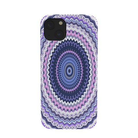 Sheila Wenzel-Ganny Pantone Purple Blue Mandala Phone Case