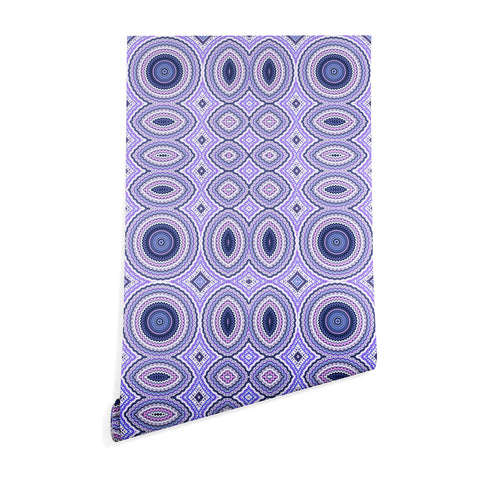 Sheila Wenzel-Ganny Pantone Purple Blue Mandala Wallpaper