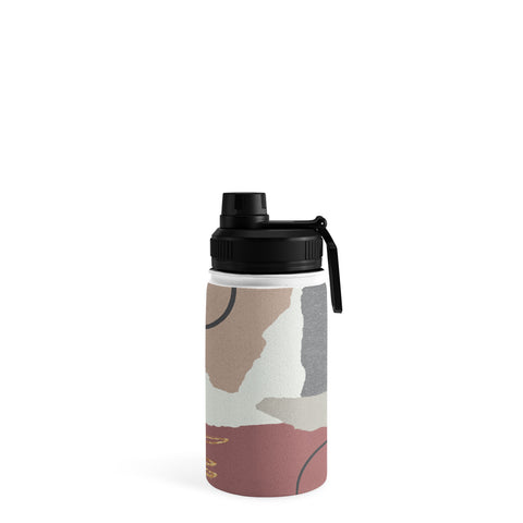Sheila Wenzel-Ganny Paper Cuts Abstract Water Bottle