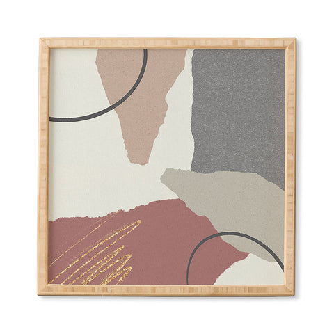 Sheila Wenzel-Ganny Paper Cuts Abstract Framed Wall Art