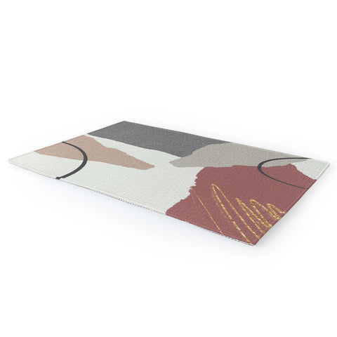 Sheila Wenzel-Ganny Paper Cuts Abstract Area Rug