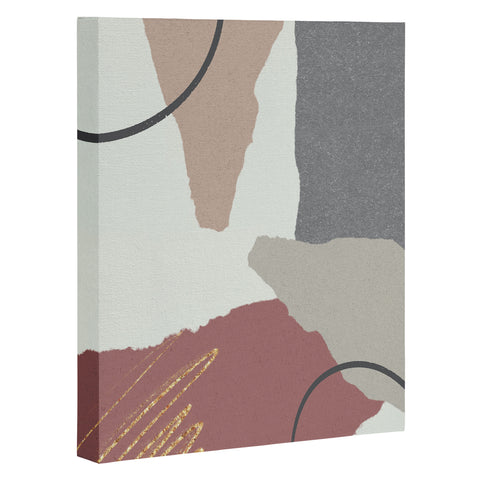 Sheila Wenzel-Ganny Paper Cuts Abstract Art Canvas