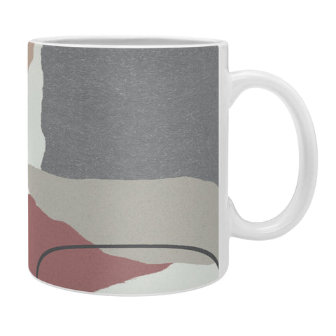 Sheila Wenzel-Ganny Paper Cuts Abstract Coffee Mug