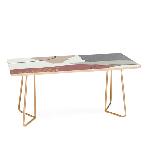 Sheila Wenzel-Ganny Paper Cuts Abstract Coffee Table