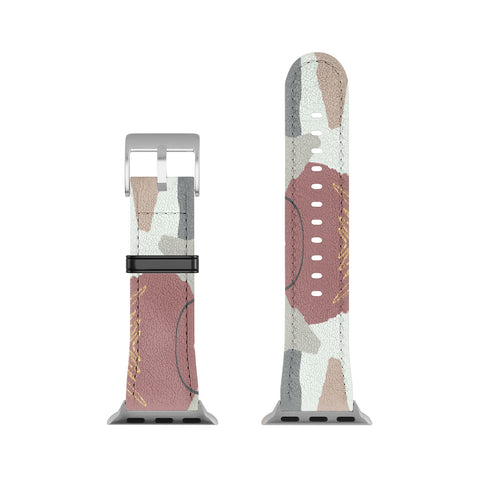 Sheila Wenzel-Ganny Paper Cuts Abstract Apple Watch Band