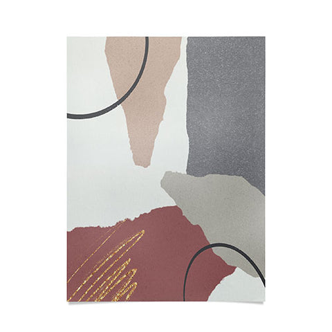 Sheila Wenzel-Ganny Paper Cuts Abstract Poster