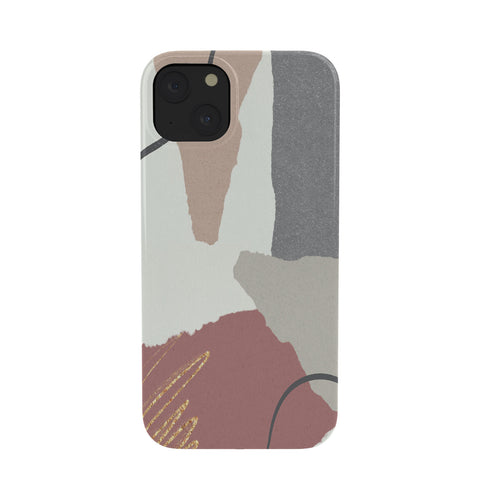 Sheila Wenzel-Ganny Paper Cuts Abstract Phone Case