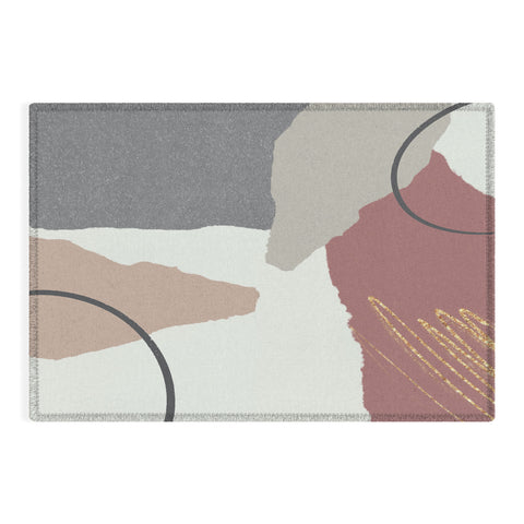 Sheila Wenzel-Ganny Paper Cuts Abstract Outdoor Rug