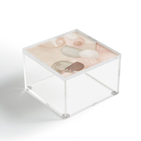 Sheila Wenzel-Ganny Pastel Shapes Patterns Acrylic Box
